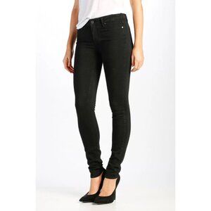 PAIGE Verdugo Ultra Skinny Fit Jeans‎ in Black Shadow Size 27 Jegging Soft Denim